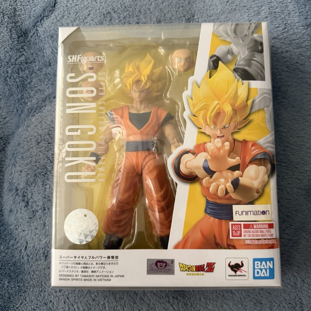 Bandai Tamashii‎ SH Figuarts Dragon Ball Z Super Saiyan Full Power Son Goku